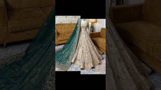 Fancy wedding dress ideas for girls viral short yt [upl. by Aihtnic]