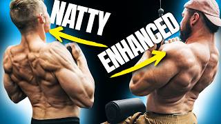 Natty Vs Enhanced Back Workout What’s the Difference [upl. by Estis326]