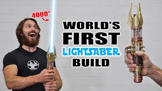 4000° PLASMA PROTOLIGHTSABER BUILD RETRACTABLE BLADE [upl. by Fe662]