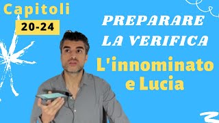 Promessi Sposi Innominato e Lucia Confronto Voto Conversione Verifica Capitoli 2024 [upl. by Amahcen]