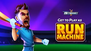 Hit wicket Game Play  How to bowl in hitwicket game [upl. by Ayotel]