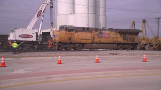 Roanoke Texas train derailment Wednesday morning updates [upl. by Adnuhsor287]