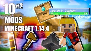 TOP 10 MODS para MINECRAFT 1144  2019  2  Isman64 [upl. by Saalocin233]