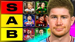 RANKING THE BEST MIDFIELDERS ⚽ FC 24 Ultimate Team Tier List November [upl. by Cosmo621]