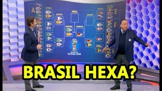 COPA DO MUNDO 2018  GALVÃO CASAGRANDE CAIO RIBEIRO E JÚNIOR ANALISAM O BRASIL NA COPA [upl. by Ellmyer]