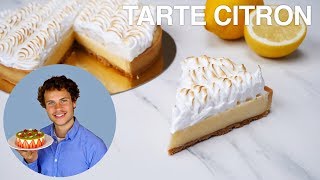 RECETTE DE LA TARTE CITRON MERINGUÉE CAP PÂTISSIER [upl. by Neyr]