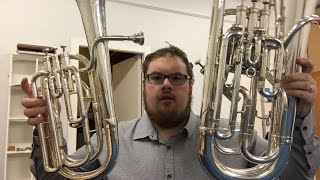 Baritone vs Euphonium  Comparison [upl. by Aldridge271]