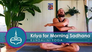 Kundalini Yoga Kriya for Morning Sadhana [upl. by Carpet]