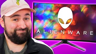 No Linus THIS is the best monitor  Alienware AW3225QF [upl. by Aremat]