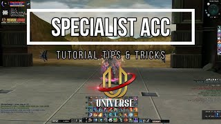 Tutorial Specialist Accretia RF Universe RFOnline gaming indonesia gameplay tutorial [upl. by Frederiksen]