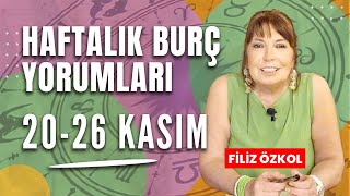 Filiz Özkol ile haftalık burç yorumları  2026 Kasım [upl. by Partridge]