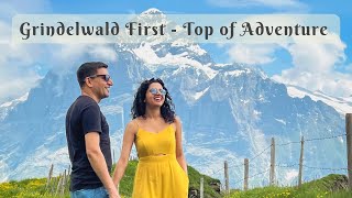 All about visiting Grindelwald First  Top of Adventure  First Cliff Walk  Switzerland Vlog Day 6 [upl. by Dalt571]