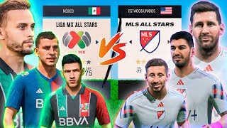 ENFRENTÉ A LA LIGA MX CONTRA LA MLS EN FC 24  TORNEO SUPER ESTRELLAS [upl. by Rudolf]