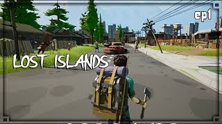 Lost Islands  ep1 First Look  Survive  Craft  Build [upl. by Teik632]