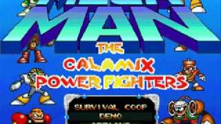 Megaman The Calamix Power Fighters [upl. by Idnyl]