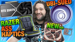 HW News  Ubisoft is UbiSued Razers Brainwashing Con RTX 5070 New Noctua Fan [upl. by Aihsetal]