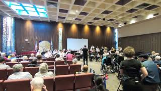 Brookline Community Band  First Corps Cadets March [upl. by Arsi96]