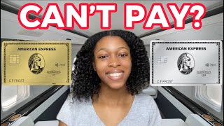 Do THIS If You Cant Pay Your Amex Platinum Card In Full [upl. by Earehs748]