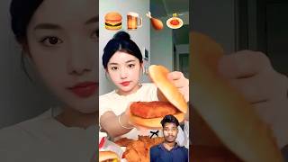 Burger 🍔 challenge video  food challenge video  trendingshorts shorts tiktok [upl. by Eduam178]