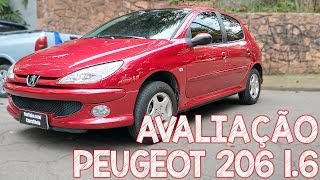 Avaliação Peugeot 206 16 2006  É BOM OU É BOMBA [upl. by Nnael]