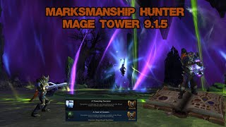 Marksmanship HunterMage Tower  Shadowlands915 [upl. by Hairym]