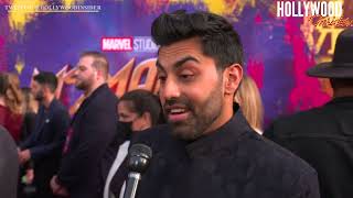 Saagar Shaikh Red Carpet Revelations at Premiere of Ms Marvel [upl. by Darill]