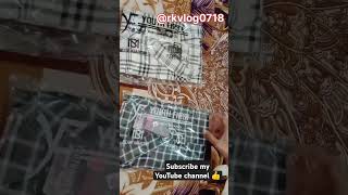 Shirt 👕 unboxing video 📸 from Flipkart only trendingshorts viralsound viralshorts youtubeshorts [upl. by Anisirhc]