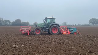 Semis de blé 2024 avec un fendt 714 tms [upl. by Conrade]