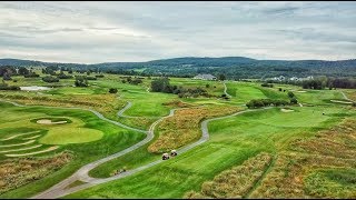 Golf Drone Video  The Links at Unionvale [upl. by Kanor]