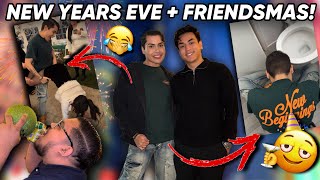 MY NEW YEARS EVE  FRIENDSMAS VLOG [upl. by Etireuqram430]