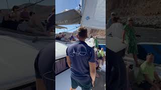 Luxury catamaran Cruises on Crete Island sailingcruises sailing boattrip creteisland greece [upl. by Castor110]