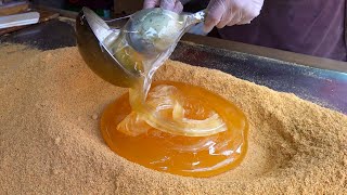 Taiwanese Soft Peanut Candy Making  麥芽花生糖製作  Street Food in Taiwan [upl. by Uzziel963]