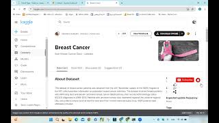 Breast Cancer Full Data Science Project Accuracy 97 التنبؤ بنتيجة مرض سرطان الثدى [upl. by Arlyn]