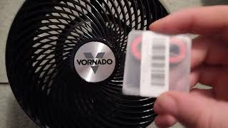 Vornado 660 with ceramic hybrid ball bearings and spin down time [upl. by Joacimah]