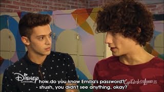 Soy Luna  Season 3 Episode 2930  Ramiro sends Matteo the video English [upl. by Ayatahs]