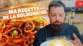 1àZ  MES PÂTES À LA BOLOGNAISE [upl. by Atirat]