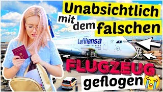 Wir sind unabsichtlich mit dem falschen Flugzeug geflogen 😭  ViktoriaSarina [upl. by Leslie637]