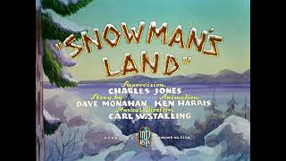 Merrie Melodies Snowmans Land openingclosing titles 7291939 [upl. by Pruchno]