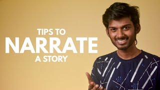 How to Narrate a Story to Producers amp Actors Tips for Beginners [upl. by Edana]