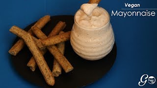 Vegan Mayonnaise Recipe l Easy Vegan Mayo ready in 5 minutes [upl. by Solis3]