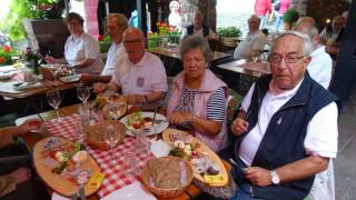 Vereinigte Chöre Rinteln besuchen den quotLINDENWIRTquot in Rüdesheim [upl. by Dulla]