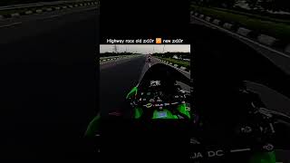 Highway race old zx10r 🆚 new zx10r ki ho gai 1million zx10r motovlog shorts [upl. by Anar]