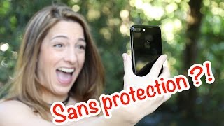 Un iPhone 7 quotNoir de Jaisquot sans protection ça donne quoi [upl. by Ahsikan]