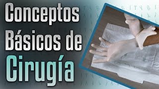 Conceptos básicos de cirugía Asepsia antisepsia desinfección y esterilización [upl. by Vaules714]