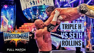 Seth Rollins vs Triple H – Full match Unsanctioned Match wwe [upl. by Saval274]