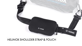 Helinox Shoulder Strap amp Pouch  TANKstore [upl. by Severin]