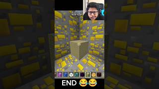 Minecraft mosic Texture gold illusion 😂 ayushplayz minecraft AyushMore [upl. by Nyrrat]