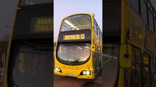 Dublin Bus Route C1  Wright Gemini 1 VG21  O’Connell Bridge Dublin City  11122024 [upl. by Lesab718]