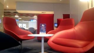 New Aegean Airlines Lounge in Thessaloniki Airport Greece [upl. by Sholley]