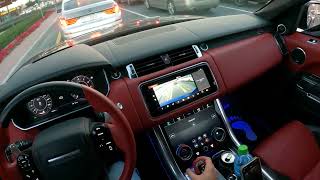 2022 range rover svr  essai routier pov [upl. by Ilarrold]